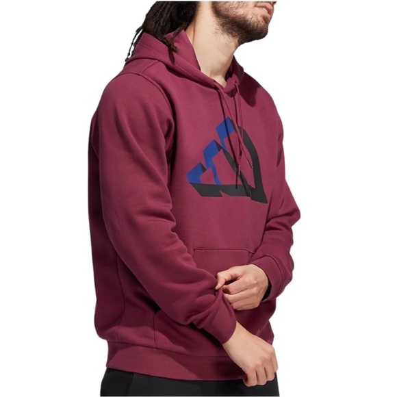 adidas men's postgame solid pullover hoodie
